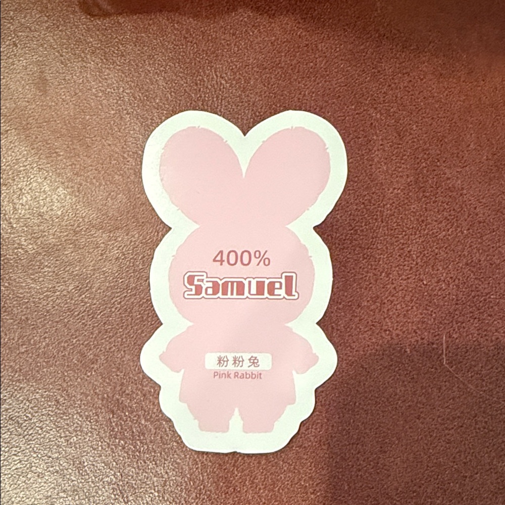 400% Samuel Pink Rabbit - Picture 6 of 6
